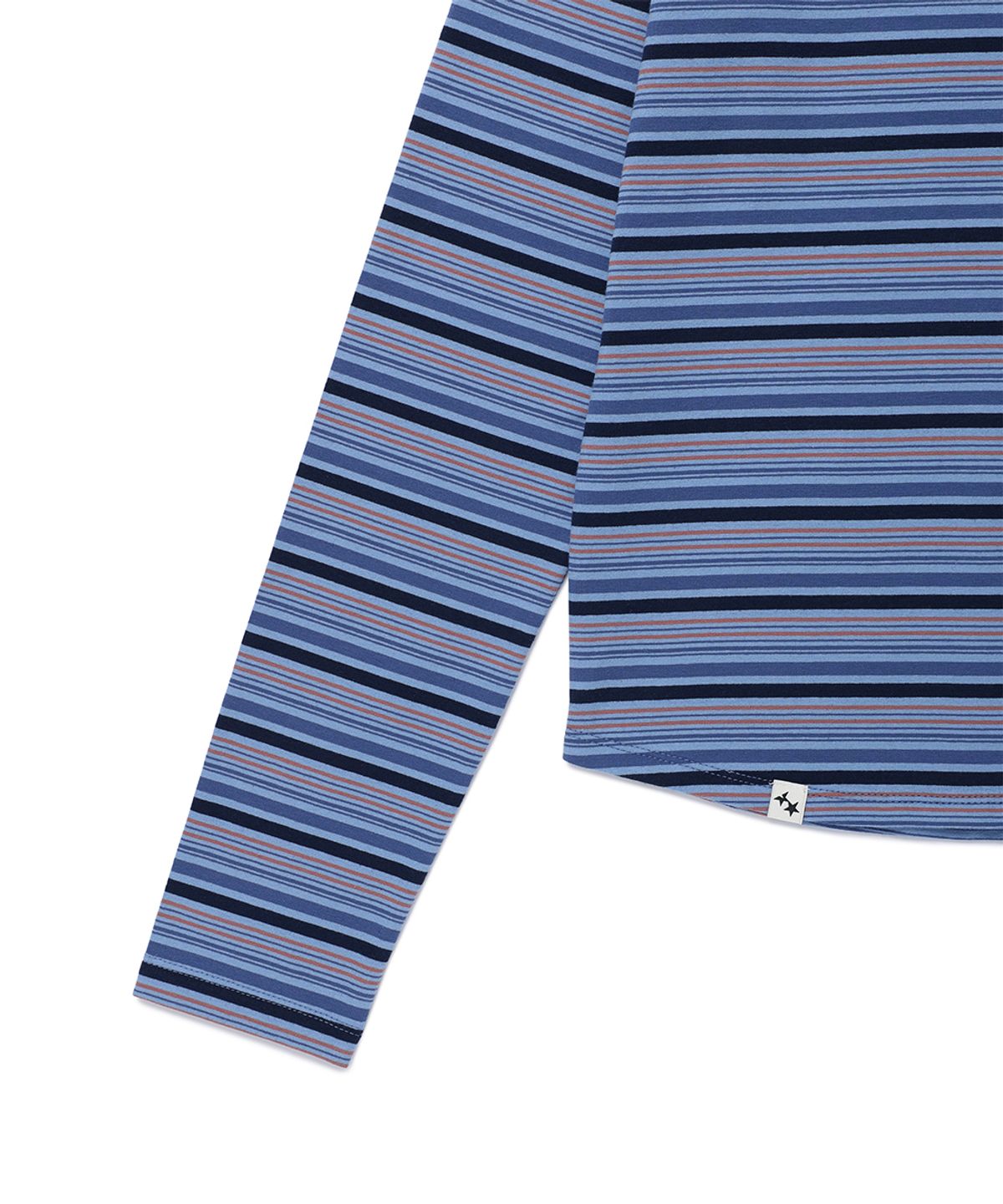 카비시(CAVISH) GRANOLA STRIPED LS TEE BLUE(CV2GFFT555A)