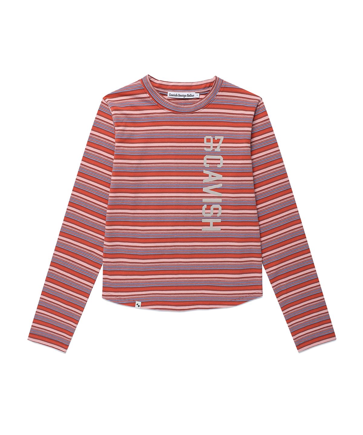 카비시(CAVISH) GRANOLA STRIPED LS TEE PINK(CV2GFFT555A)