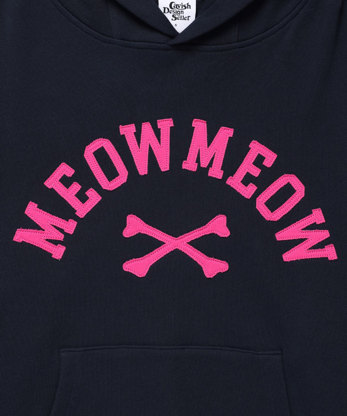 카비시(CAVISH) MEOW MEOW CAT EAR HOODIE NAVY(CV2GFFM401A)