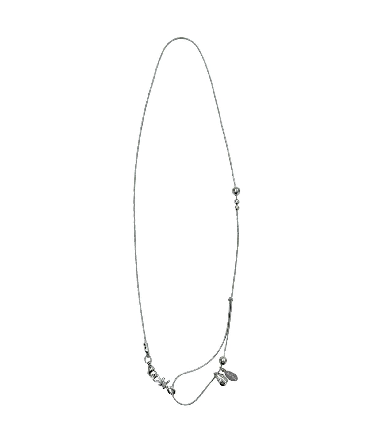 애즈온(ASON) CLAIR LAYERED NECKLACE / SILVER