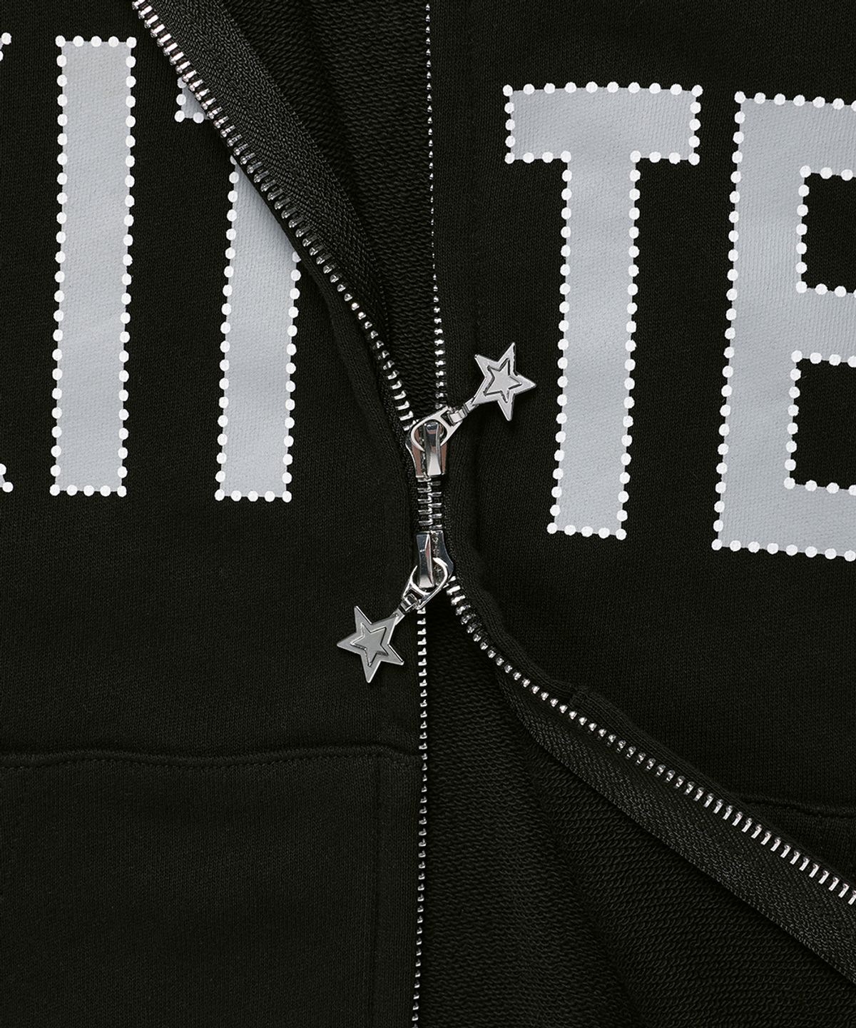 카비시(CAVISH) KITTEN EARS ZIP UP HOODIE BLACK(CV2GFFM484A)