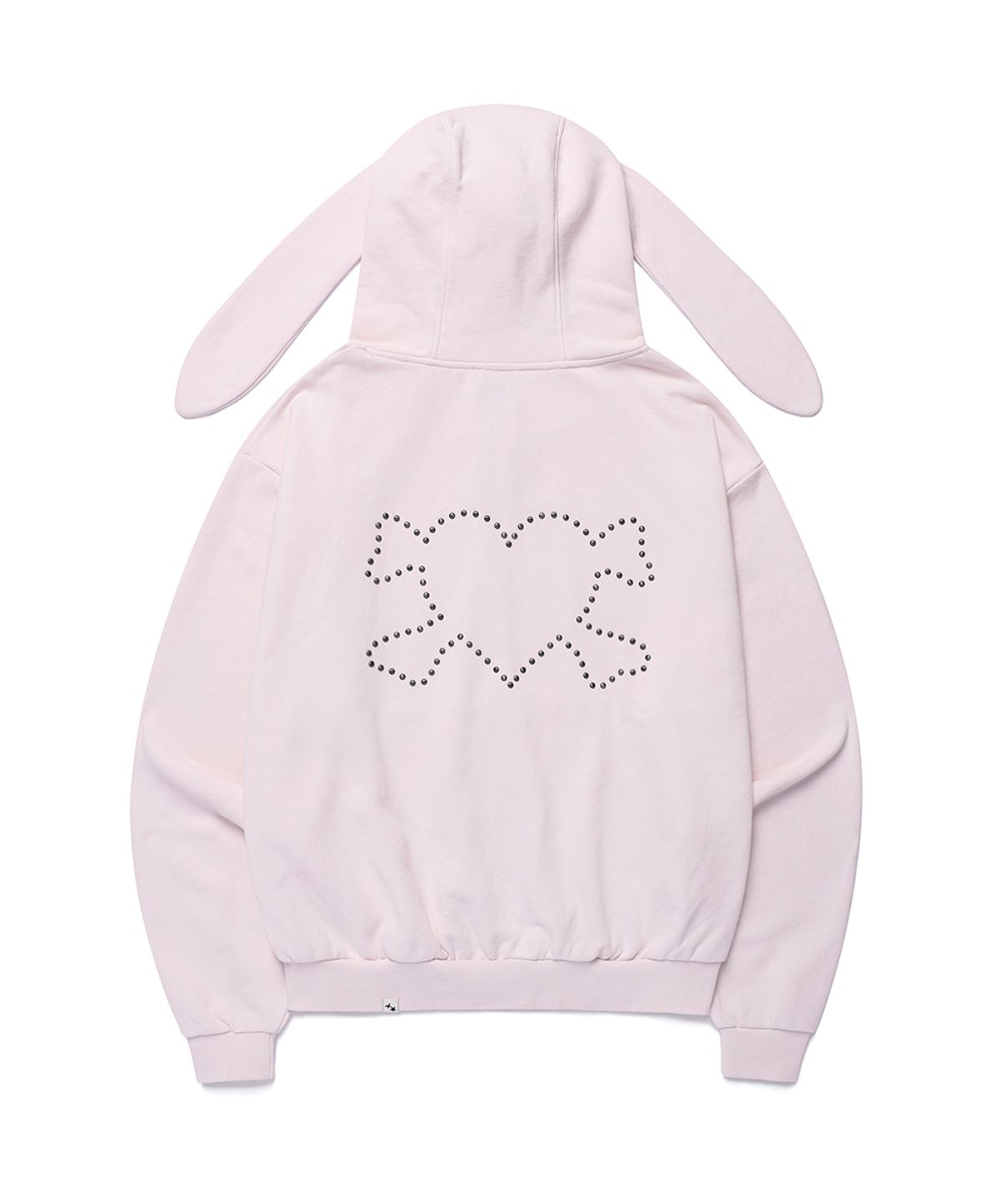 카비시(CAVISH) KITTEN EARS ZIP UP HOODIE PINK(CV2GFFM484A)