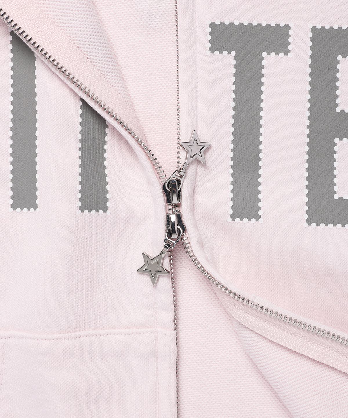 카비시(CAVISH) KITTEN EARS ZIP UP HOODIE PINK(CV2GFFM484A)