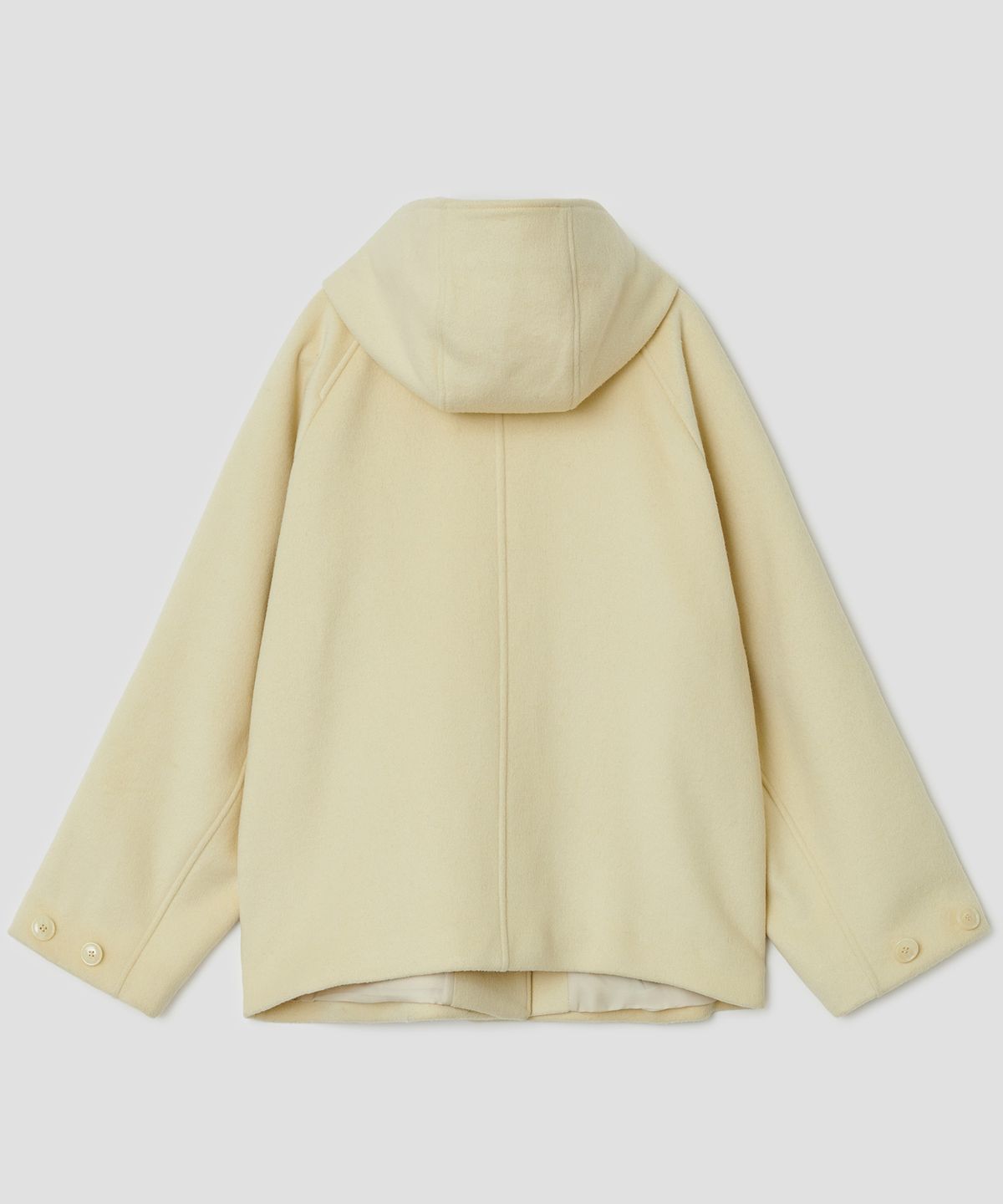 타입서비스(TYPESERVICE) Hooded Half Coat [Yellow]