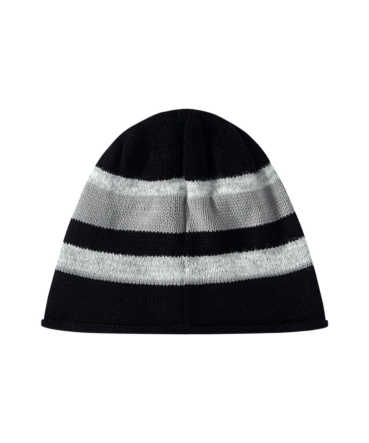 애즈온(ASON) LOLLY STRIPE BEANIE / BLACK