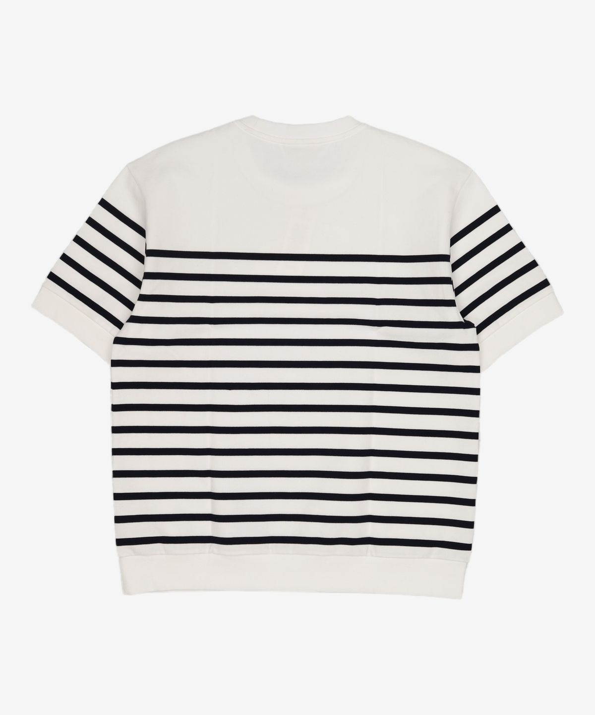 라코스테(LACOSTE) 남성 오버핏 밀라노 스트라이프 티셔츠 [화이트] M
