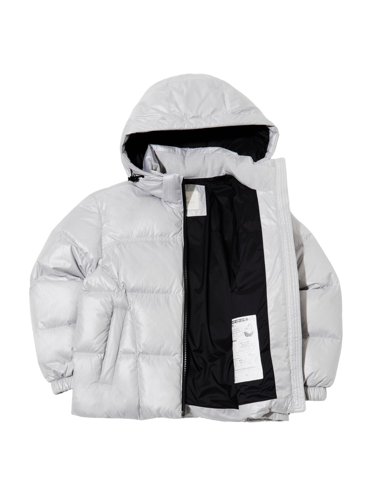 아이더(EIDER) REBOOT (리부트) UNI 키즈 푸퍼 다운 자켓_Light Grey