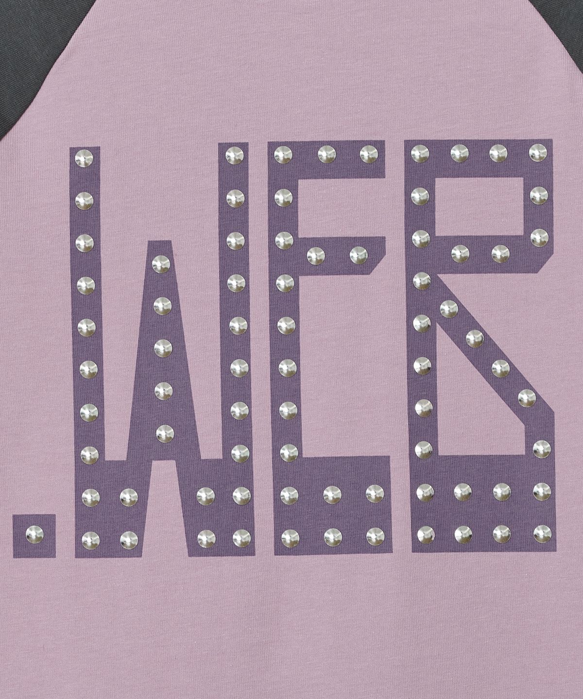 타입서비스(TYPESERVICE) Web Hotfix Raglan Top [Purple]