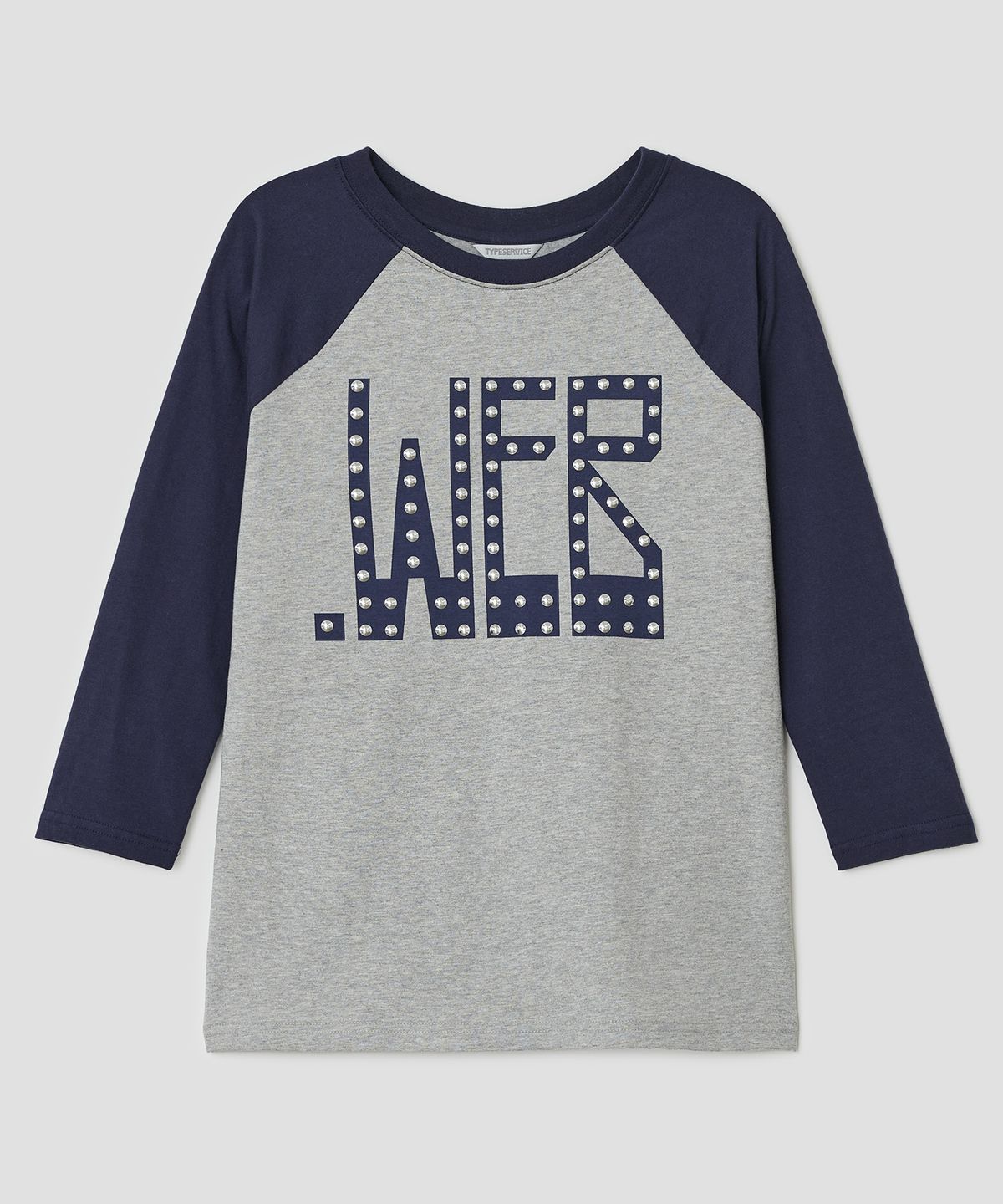 타입서비스(TYPESERVICE) Web Hotfix Raglan Top [Navy]