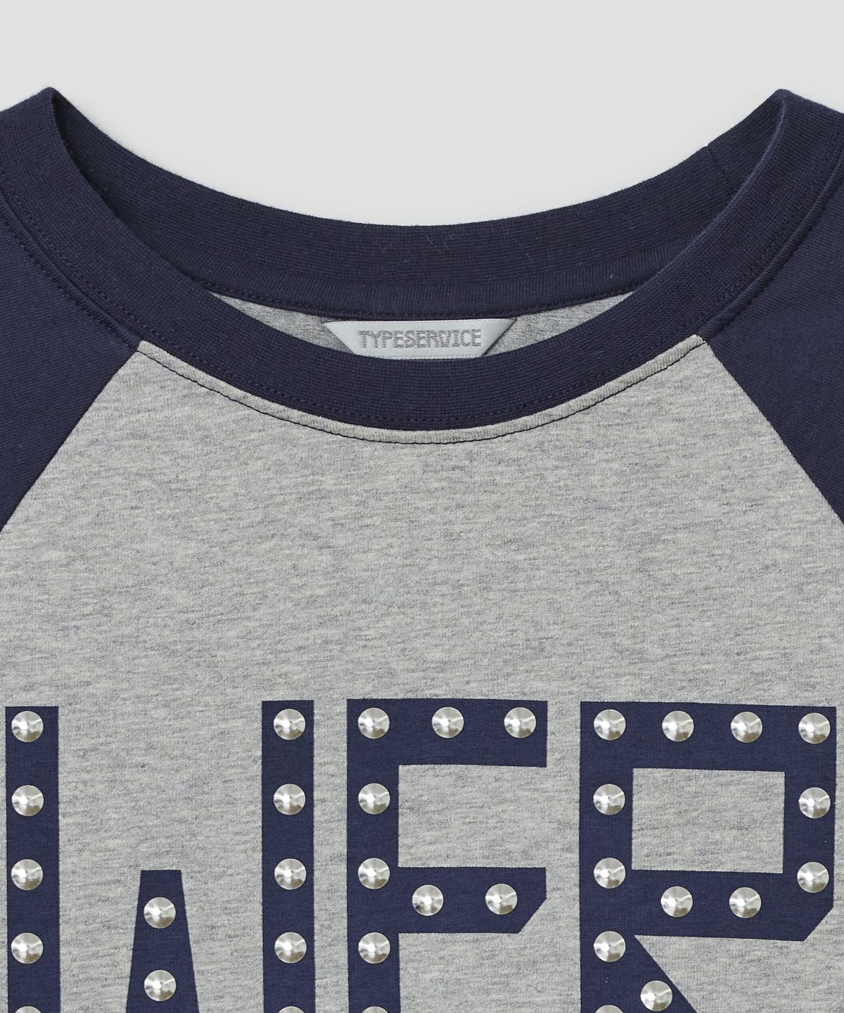 타입서비스(TYPESERVICE) Web Hotfix Raglan Top [Navy]