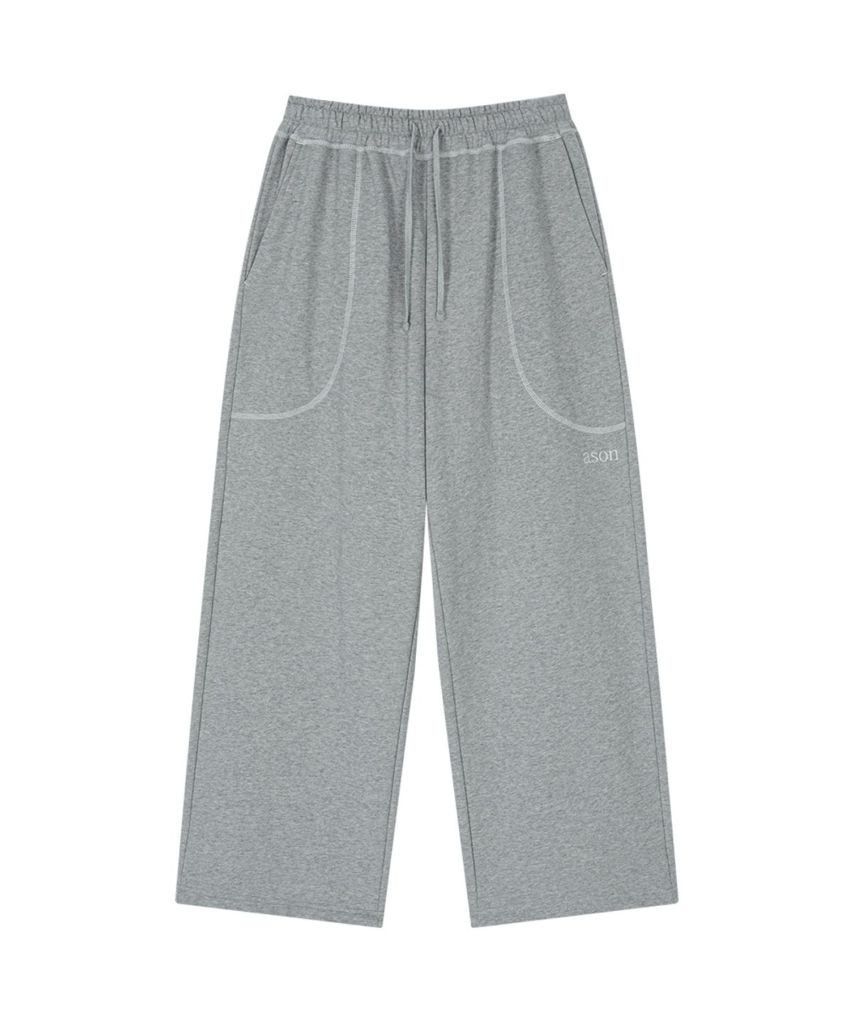 애즈온(ASON) MORROW TRAINING PANTS / MELANGE GRAY