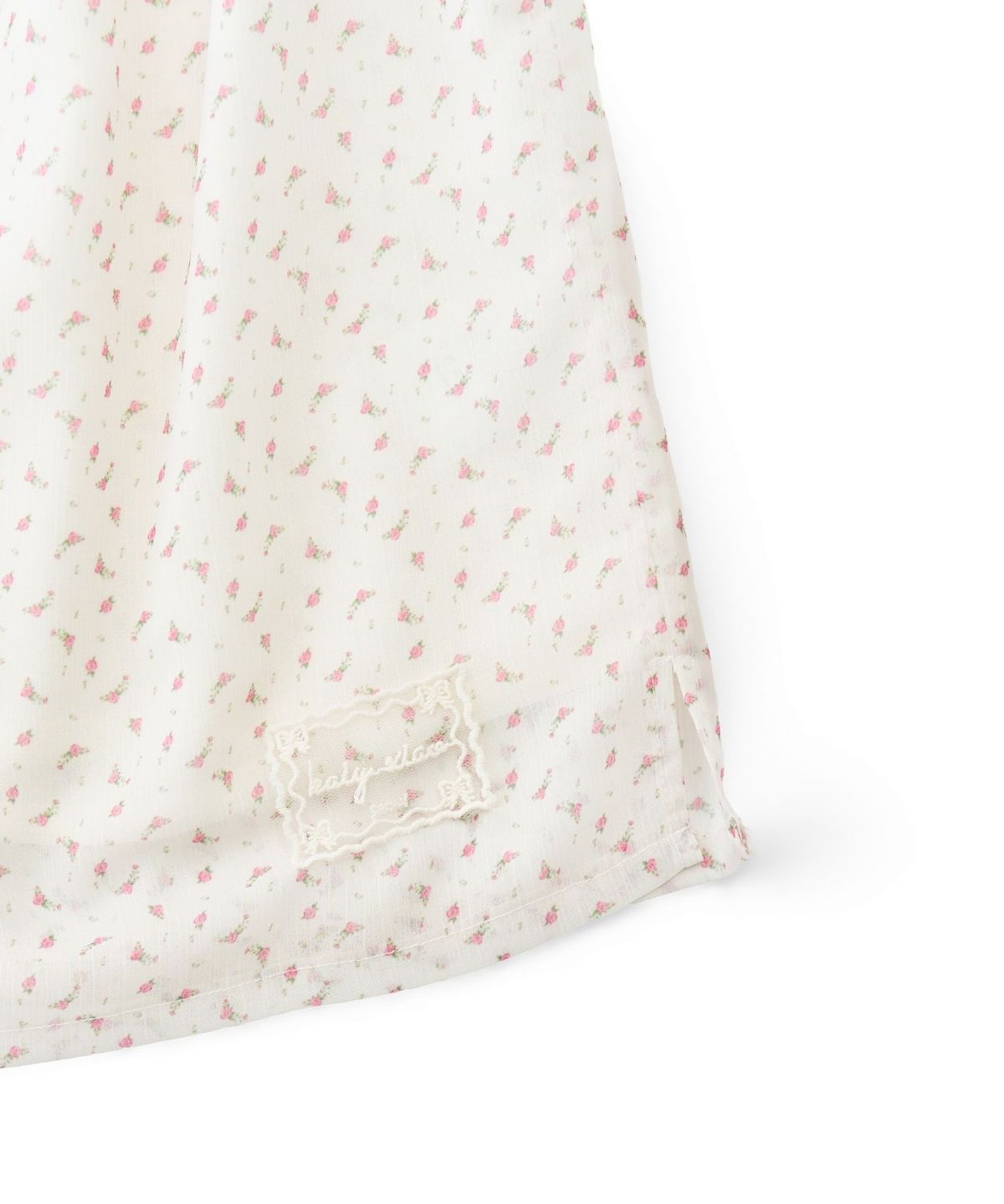 카이 샤오(KAIY XIAO) Seventh Day Date Layered Lace-up Top in floral