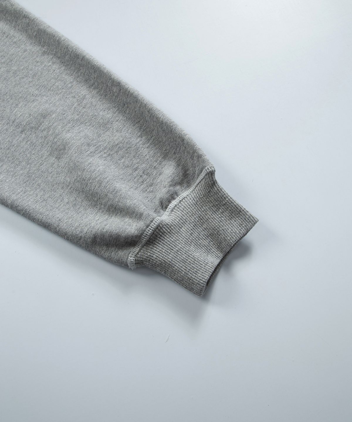 애즈온(ASON) MORROW TRAINING HOOD ZIP-UP / MELANGE GRAY