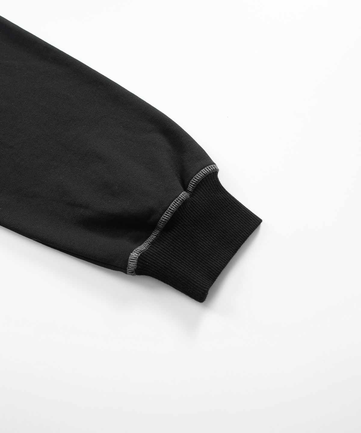 애즈온(ASON) MORROW TRAINING HOOD ZIP-UP / BLACK
