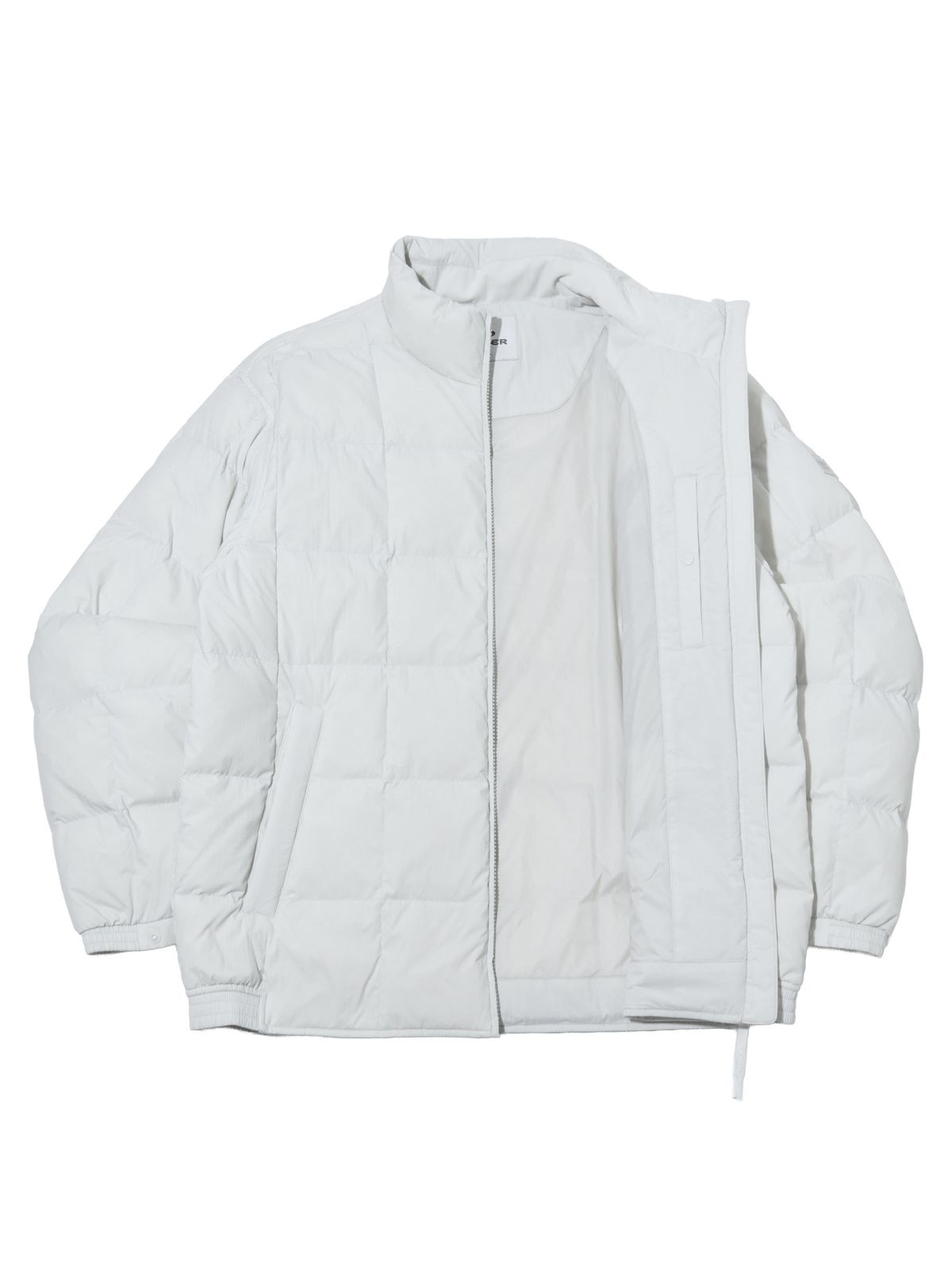 아이더(EIDER) THERMOLOCK (써모락) 남성 경량 블렌드 패딩 자켓_Ice Grey