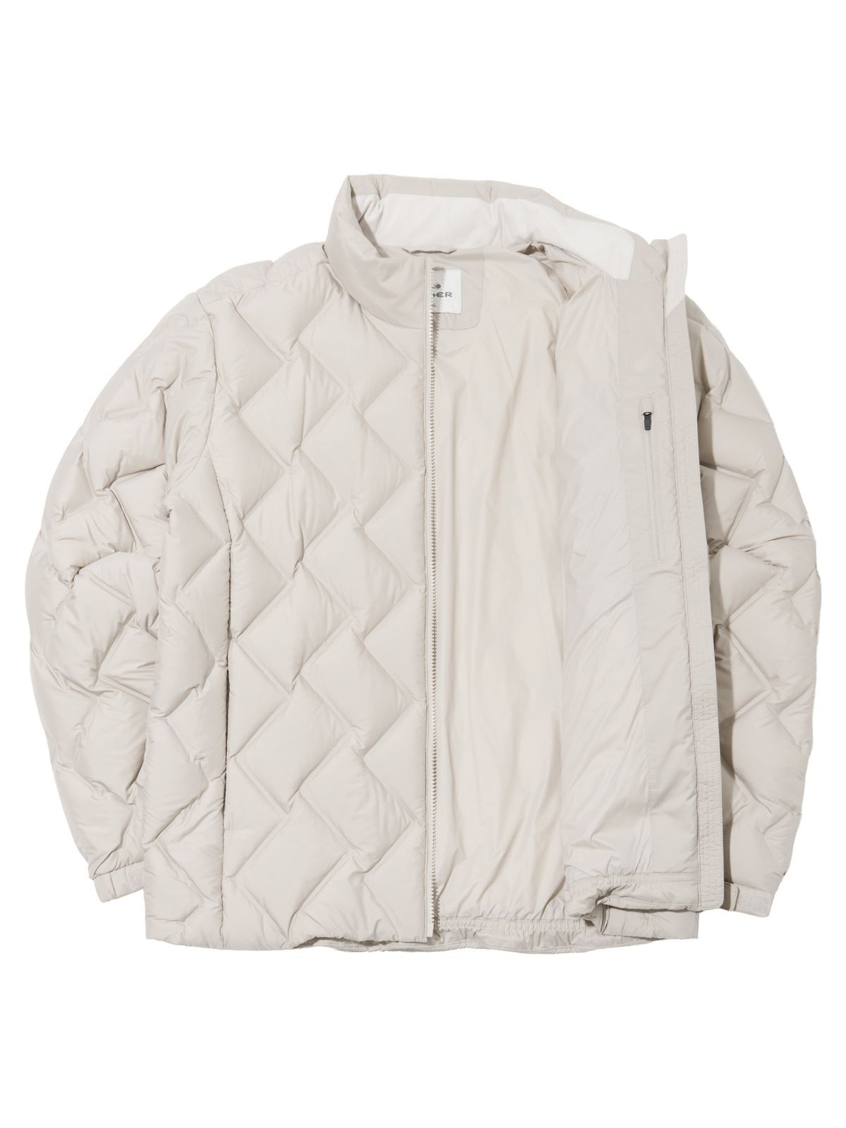 아이더(EIDER) PERFORMANCE (퍼포먼스) 남성 웰딩 슬림 구스 다운 자켓_Grayish BEIGE