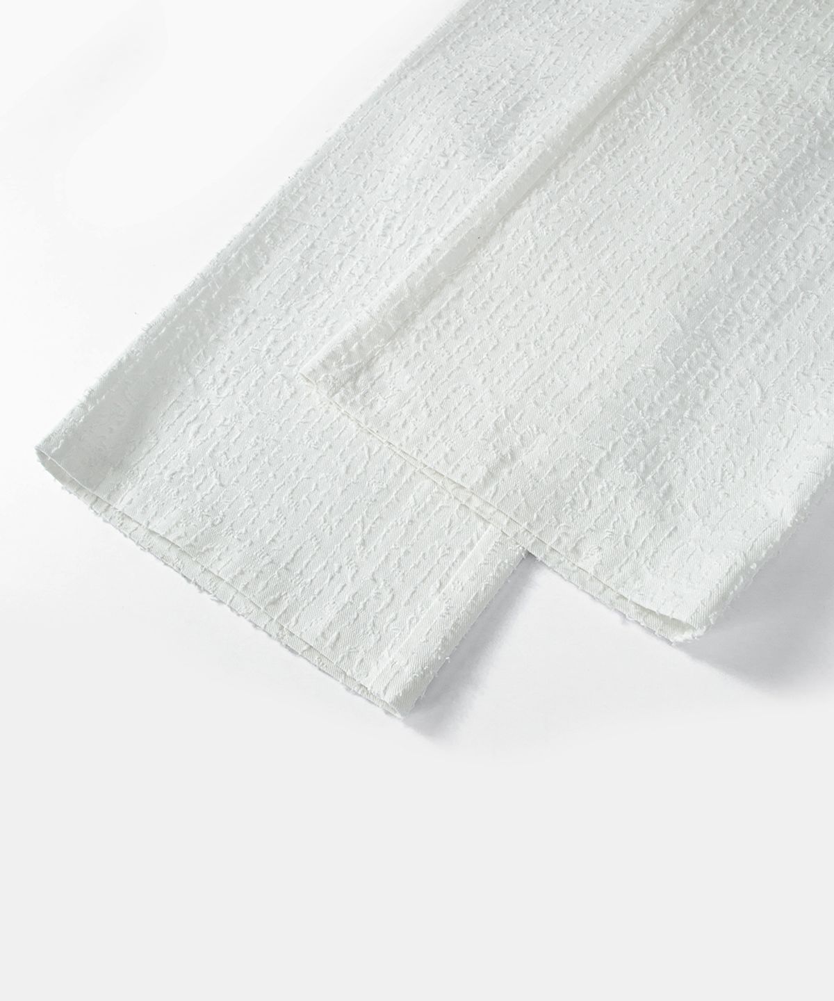 애즈온(ASON) CAEN TEXTURED WIDE PANTS / WHITE
