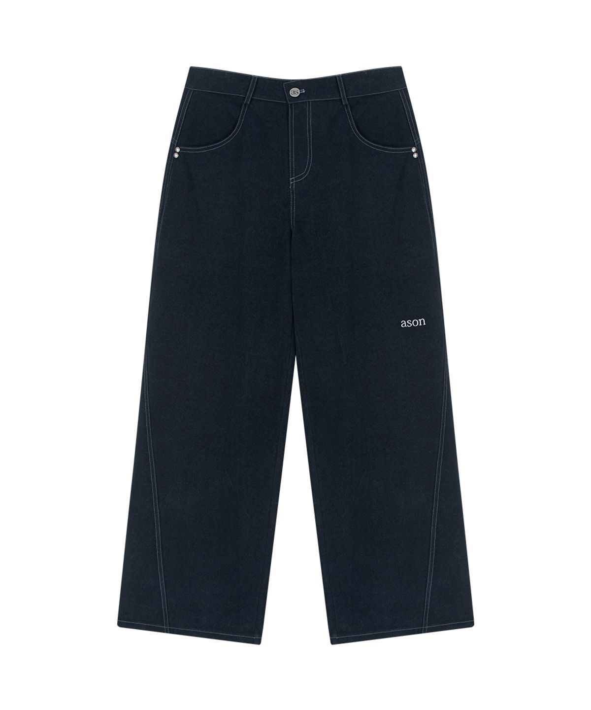 애즈온(ASON) NOVA WIDE PANTS / NAVY