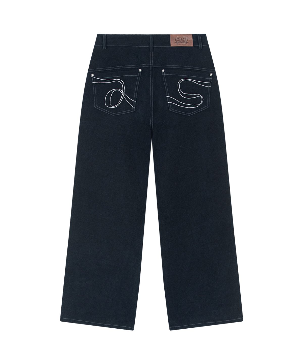 애즈온(ASON) NOVA WIDE PANTS / NAVY
