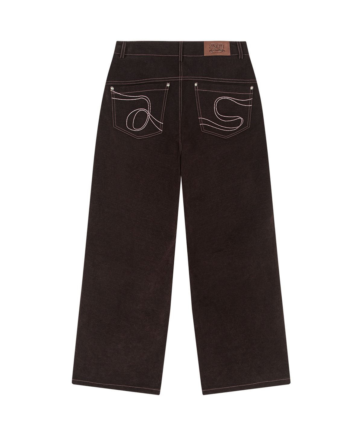애즈온(ASON) NOVA WIDE PANTS / WINE