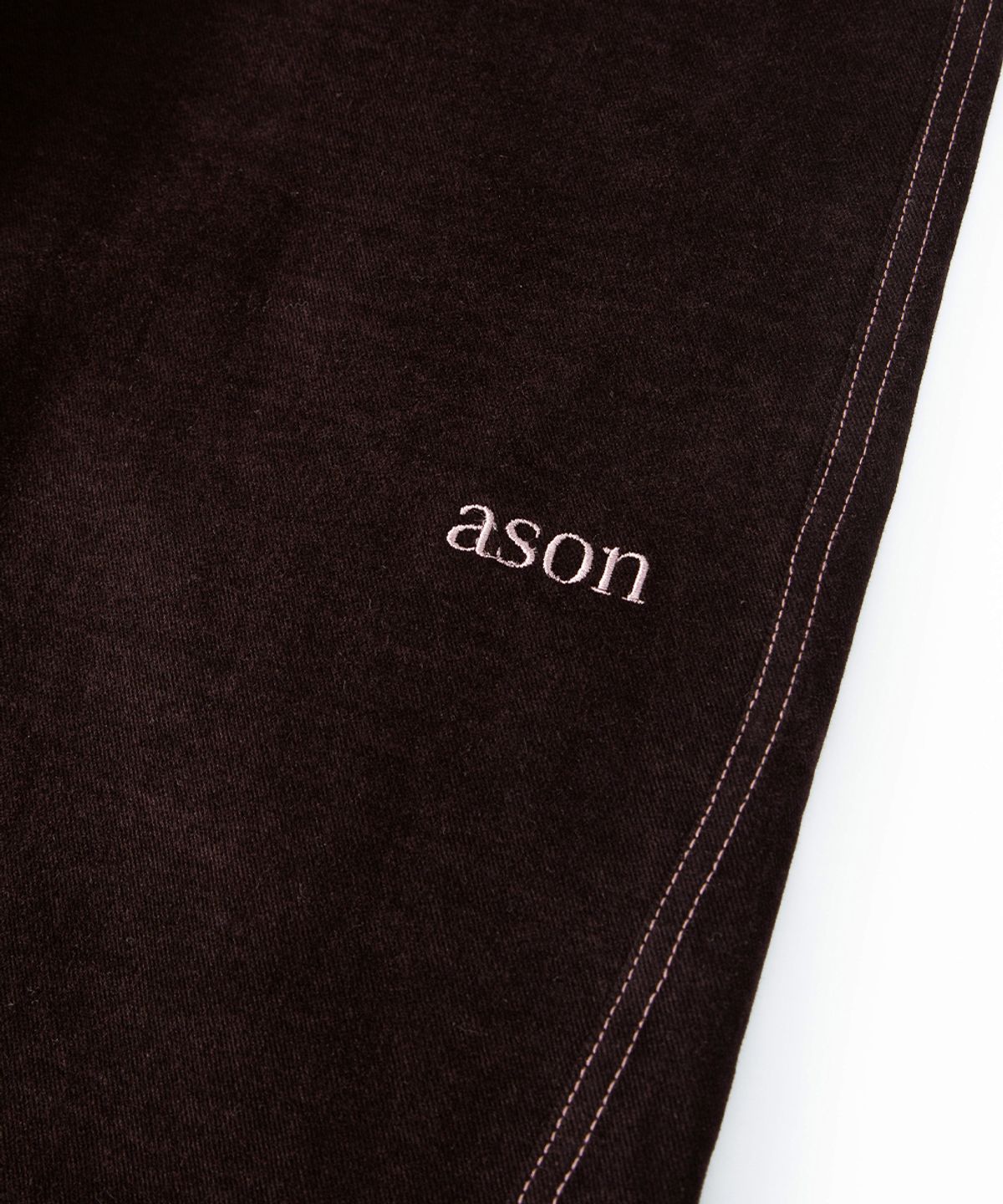 애즈온(ASON) NOVA WIDE PANTS / WINE