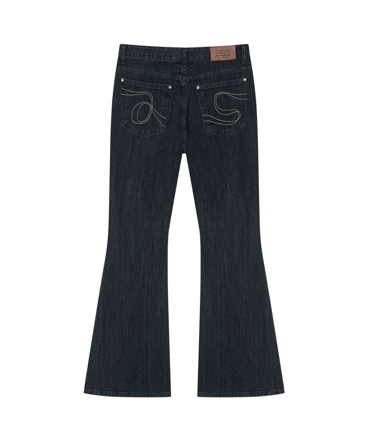 애즈온(ASON) DAWN BOOTCUT DENIM PANTS / INDIGO
