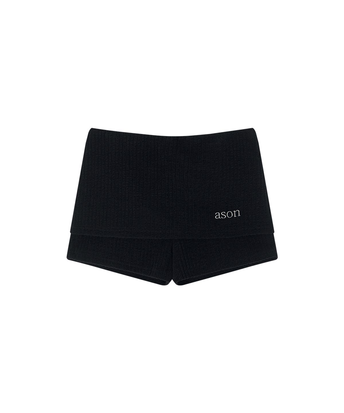 애즈온(ASON) ROMY SKIRT PANTS / BLACK