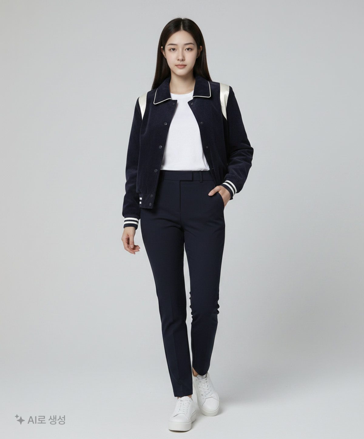 반원 아틀리에(VANONE ATELIER) 스타디움 재킷 XS