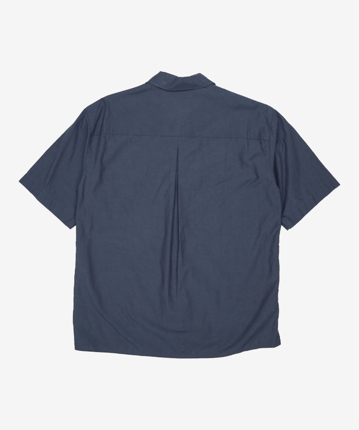 넌블랭크(NONBLANK) 웨이브 스티치 하프 슬리브 셔츠_NAVY S