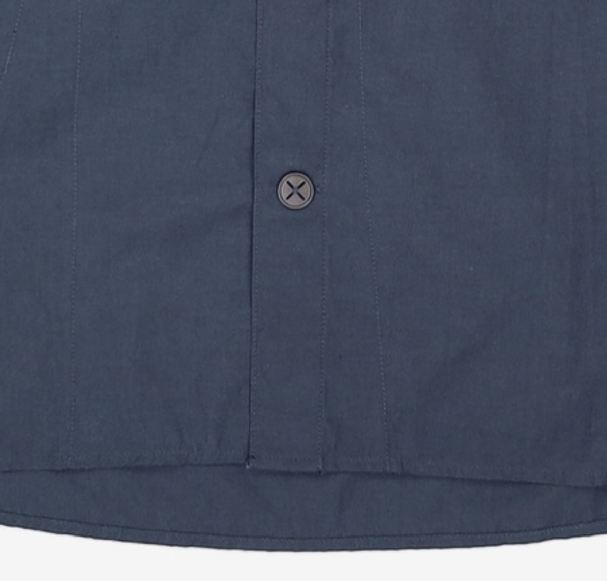 넌블랭크(NONBLANK) 웨이브 스티치 하프 슬리브 셔츠_NAVY S