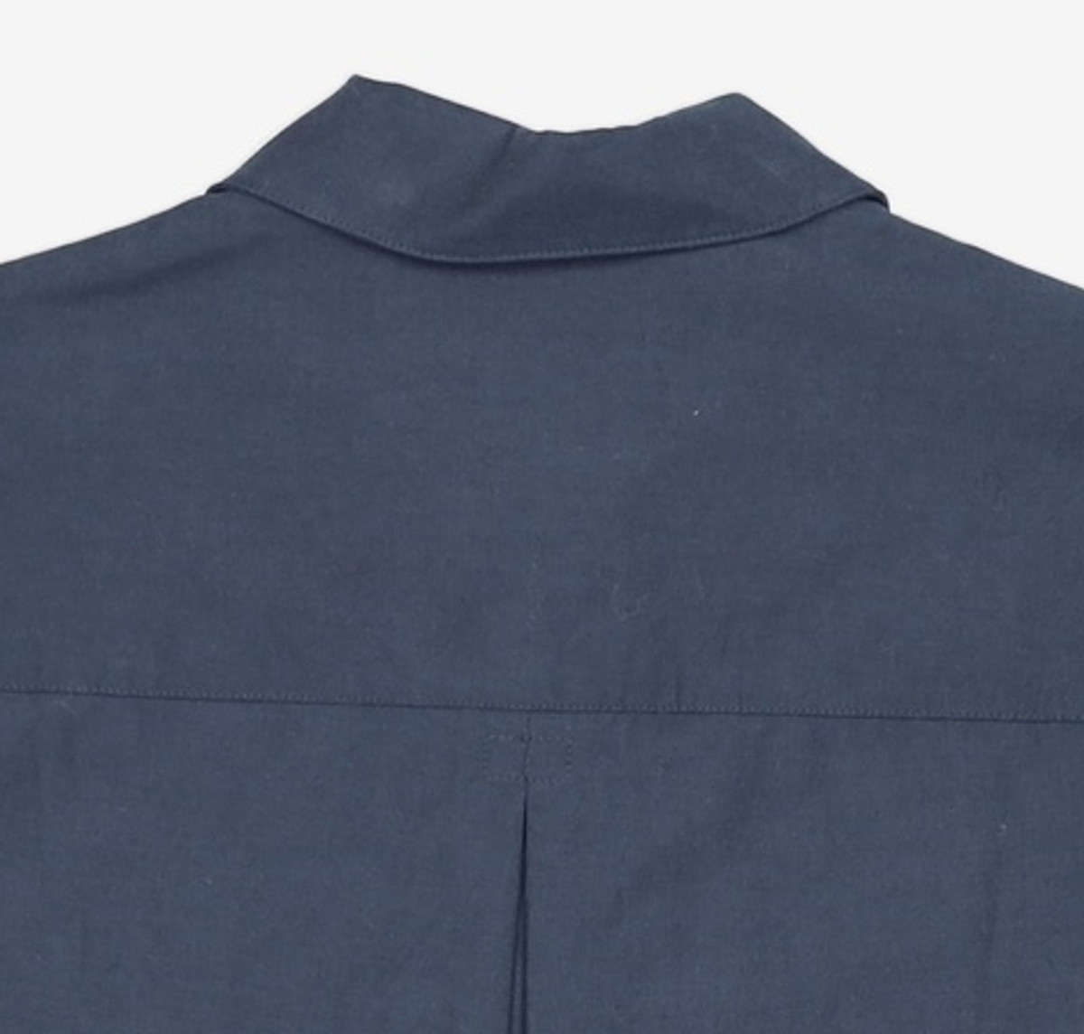 넌블랭크(NONBLANK) 웨이브 스티치 하프 슬리브 셔츠_NAVY S