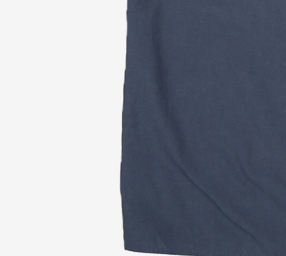 넌블랭크(NONBLANK) 웨이브 스티치 하프 슬리브 셔츠_NAVY S