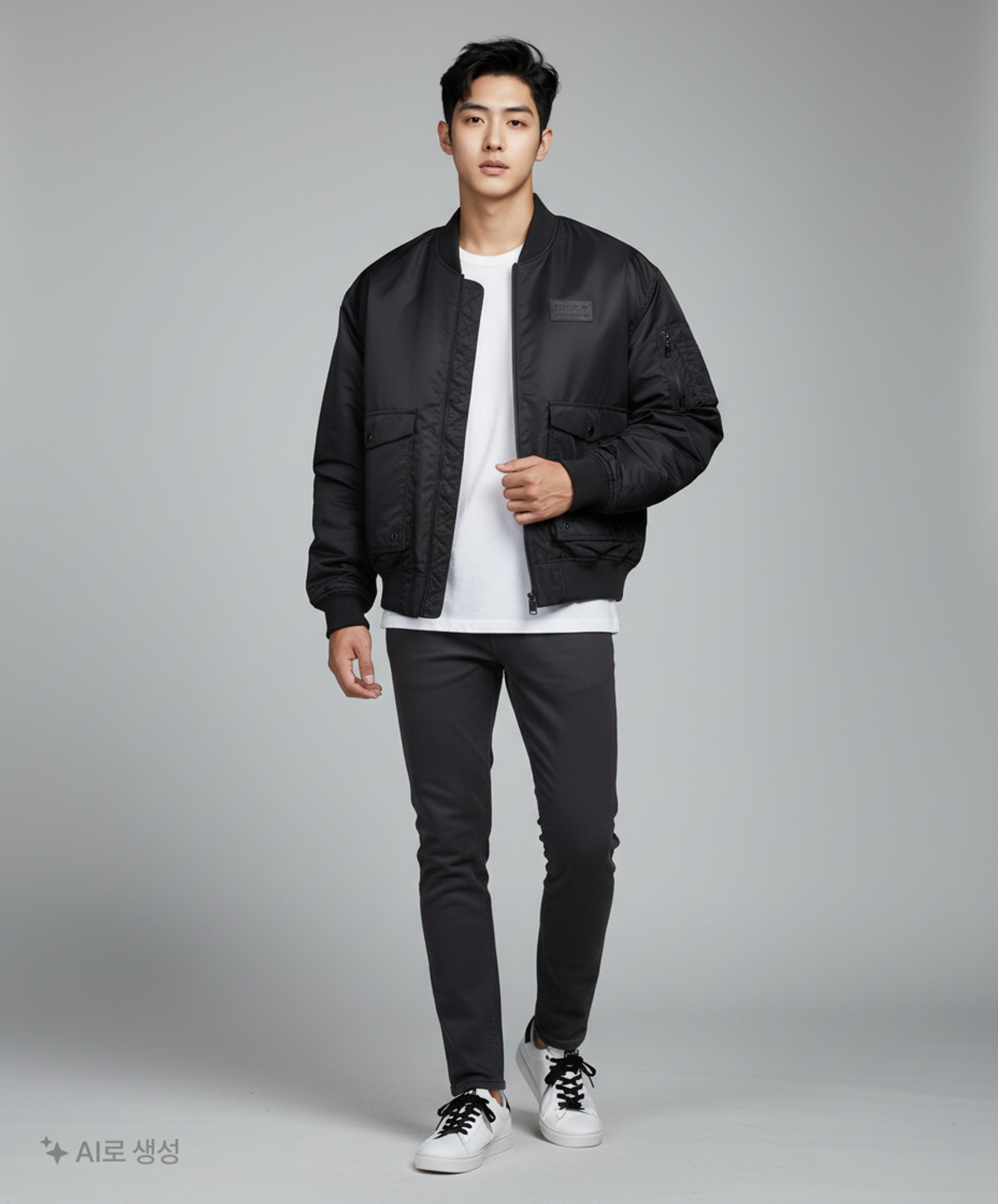아디다스(ADIDAS) 항공 점퍼/블루종/MA-1 M