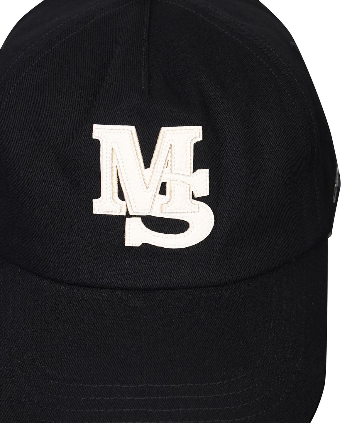 미치코런던 스포츠(MICHIKO LONDON SPORTS) MS 로고 5패널 볼캡 블랙