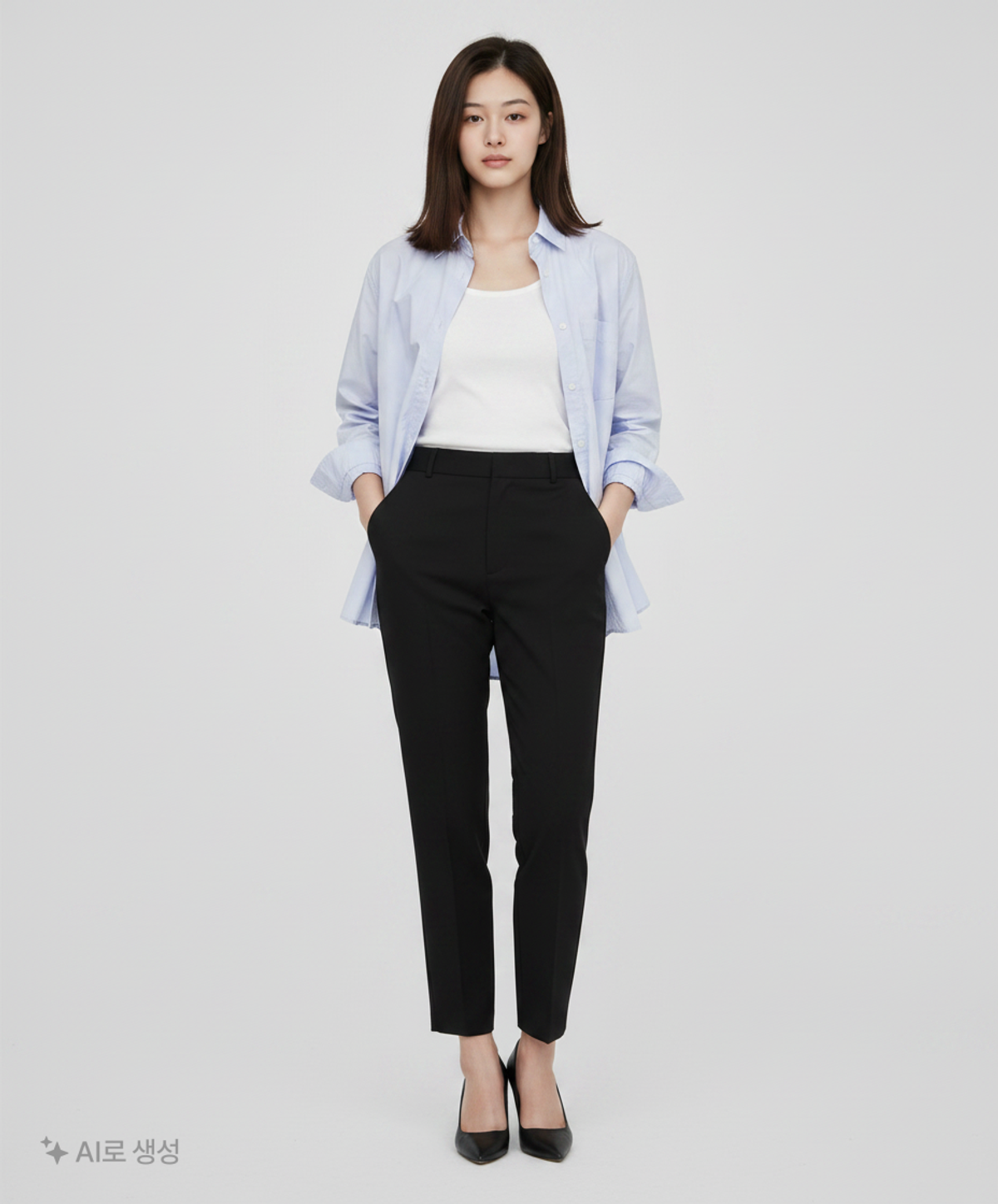 몽돌(MONGDOL) [2 SIZE] 시그니처 페이퍼 터치 코튼 셔츠 MDSH021_5 Colors M