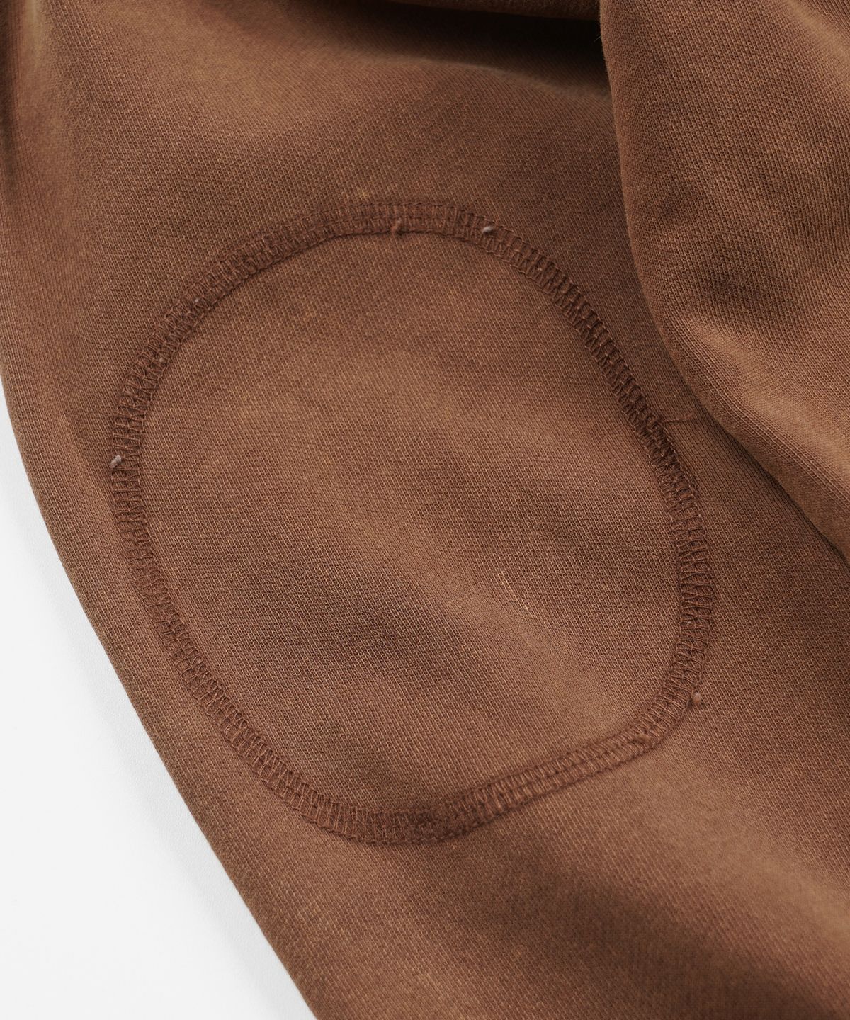 프리즘웍스(FRIZMWORKS) COVER STITCH VINTAGE SWEATSHIRT _ BROWN