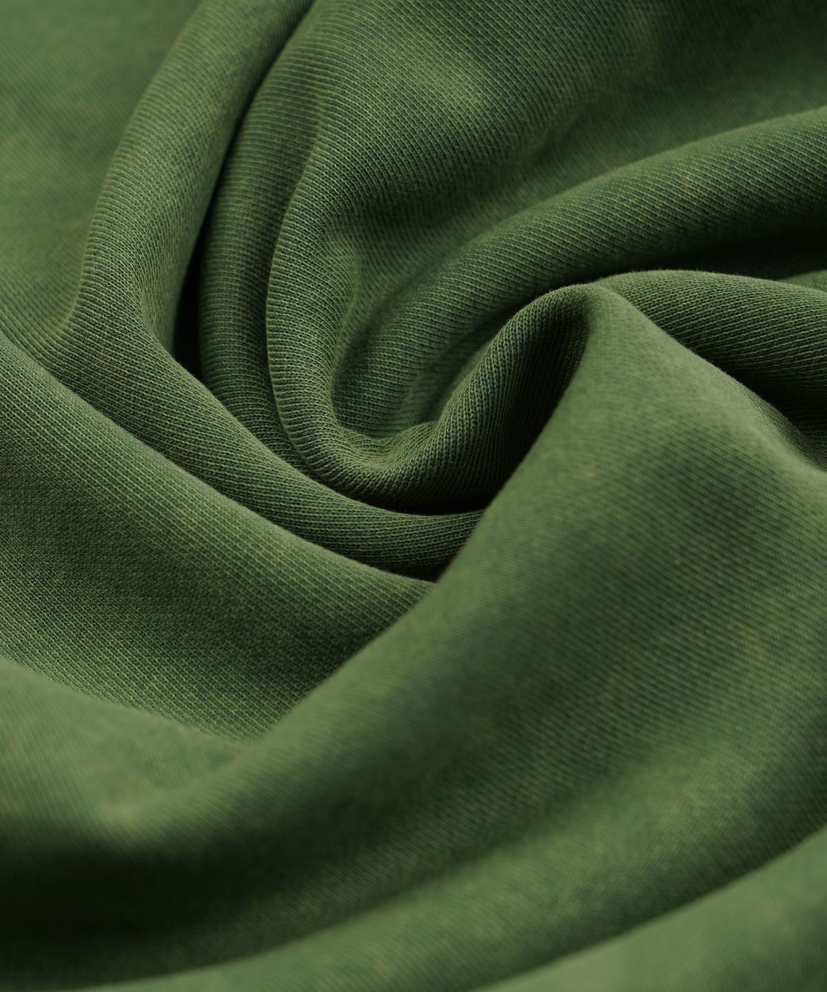 프리즘웍스(FRIZMWORKS) COVER STITCH VINTAGE SWEATSHIRT _ GREEN