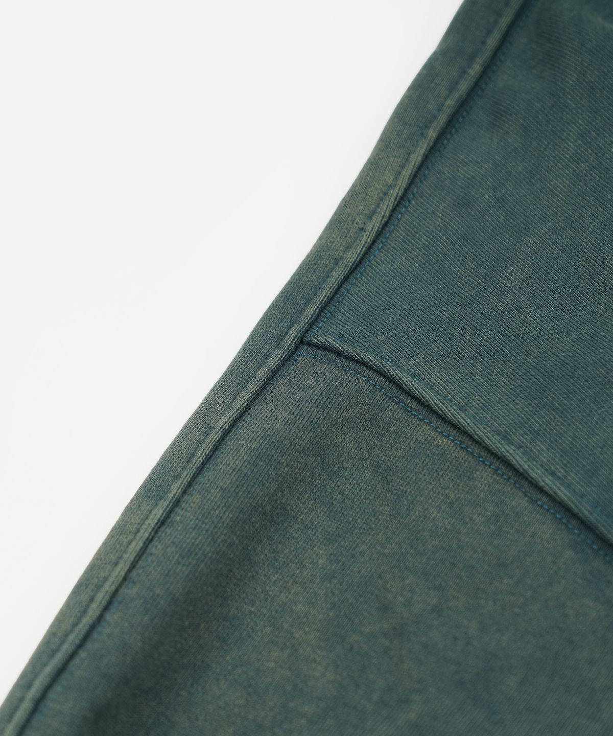 프리즘웍스(FRIZMWORKS) NEEDLE STITCH PULLOVER HOODY _ VINTAGE GREEN
