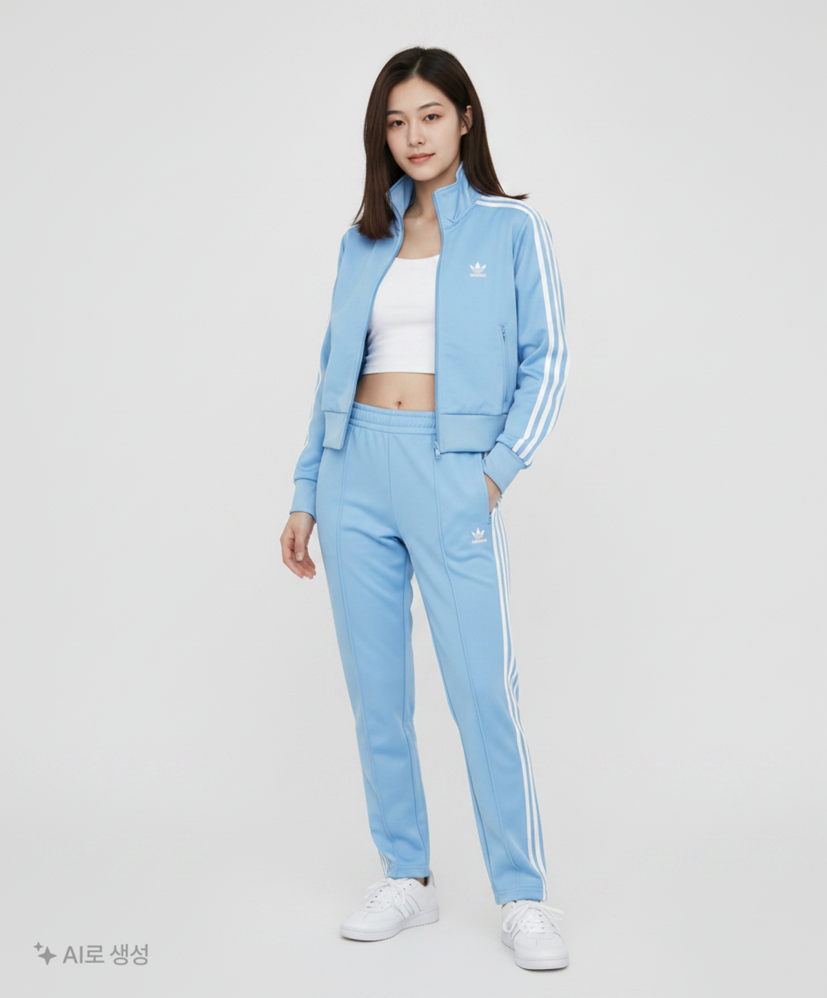 아디다스(ADIDAS) 파이어버드 트랙탑 W - 블루 / HE9526 XS