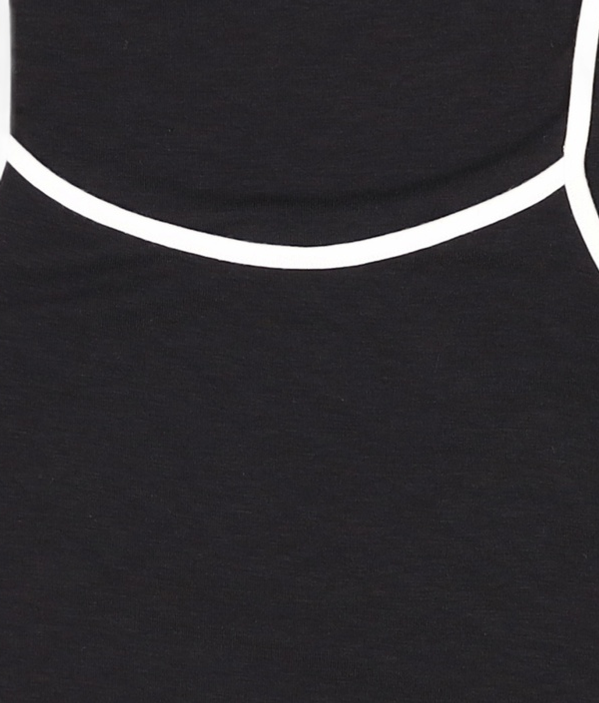 비뮤즈맨션(BEMUSE MANSION) Combination layered t shirt set - Black FREE