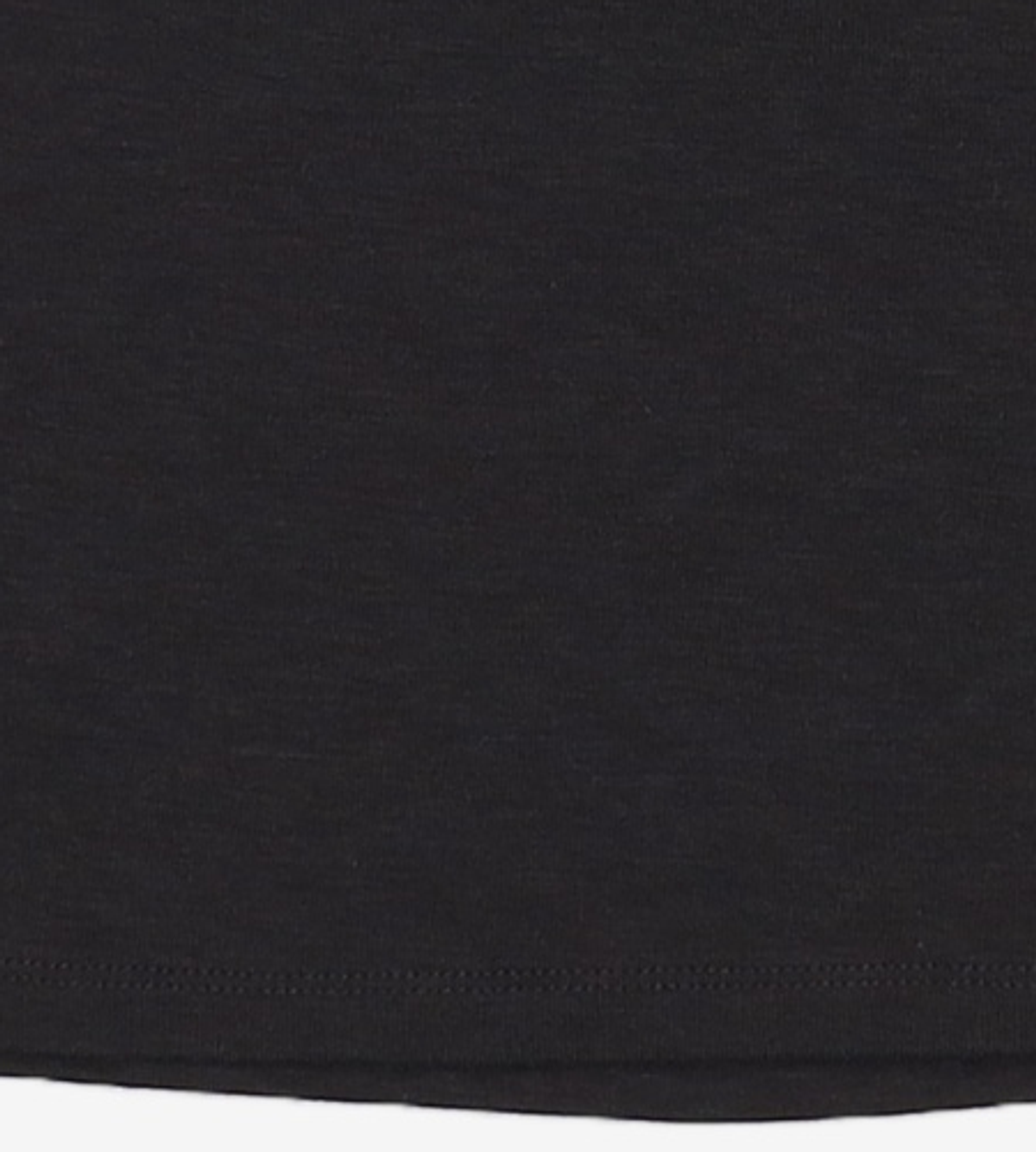 비뮤즈맨션(BEMUSE MANSION) Combination layered t shirt set - Black FREE