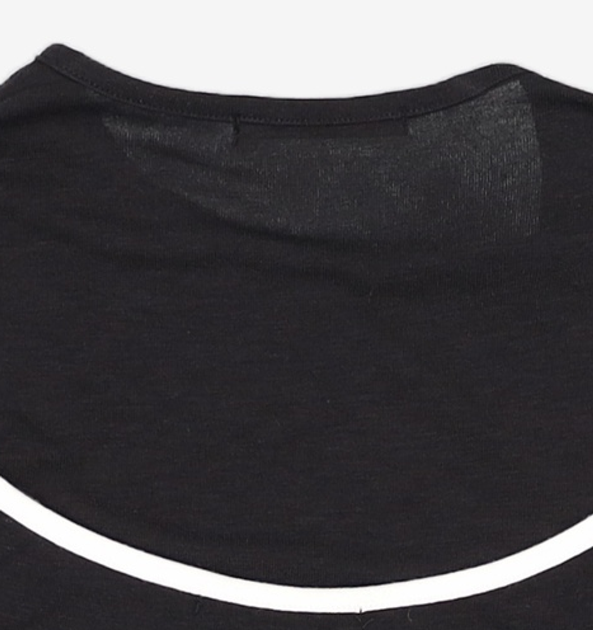비뮤즈맨션(BEMUSE MANSION) Combination layered t shirt set - Black FREE