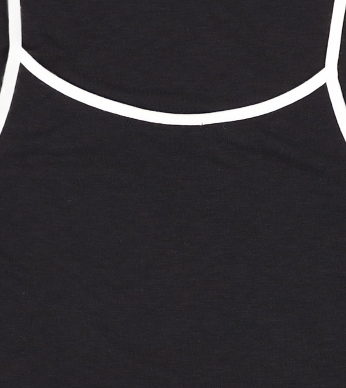비뮤즈맨션(BEMUSE MANSION) Combination layered t shirt set - Black FREE