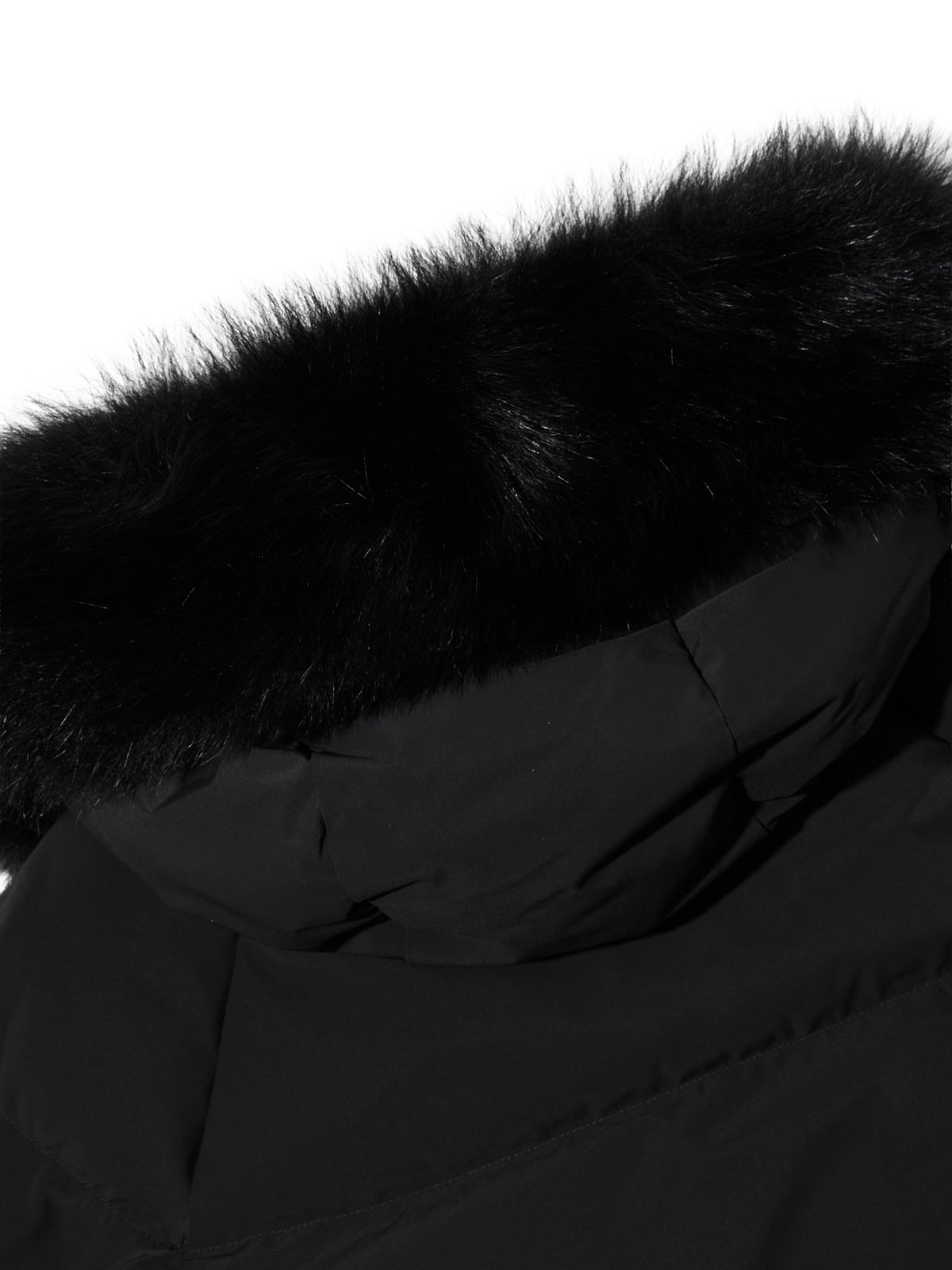 아이더(EIDER) MONGLIT FOX (몽글릿 폭스) 여성 미들 구스 다운 자켓_Black