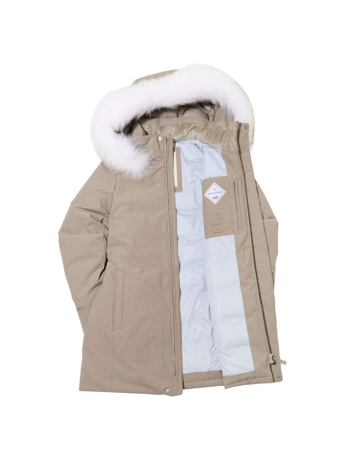 아이더(EIDER) La Reine (라헨느) 여성 캐시미어 블렌드 W/S 미들 다운 자켓_MID BEIGE