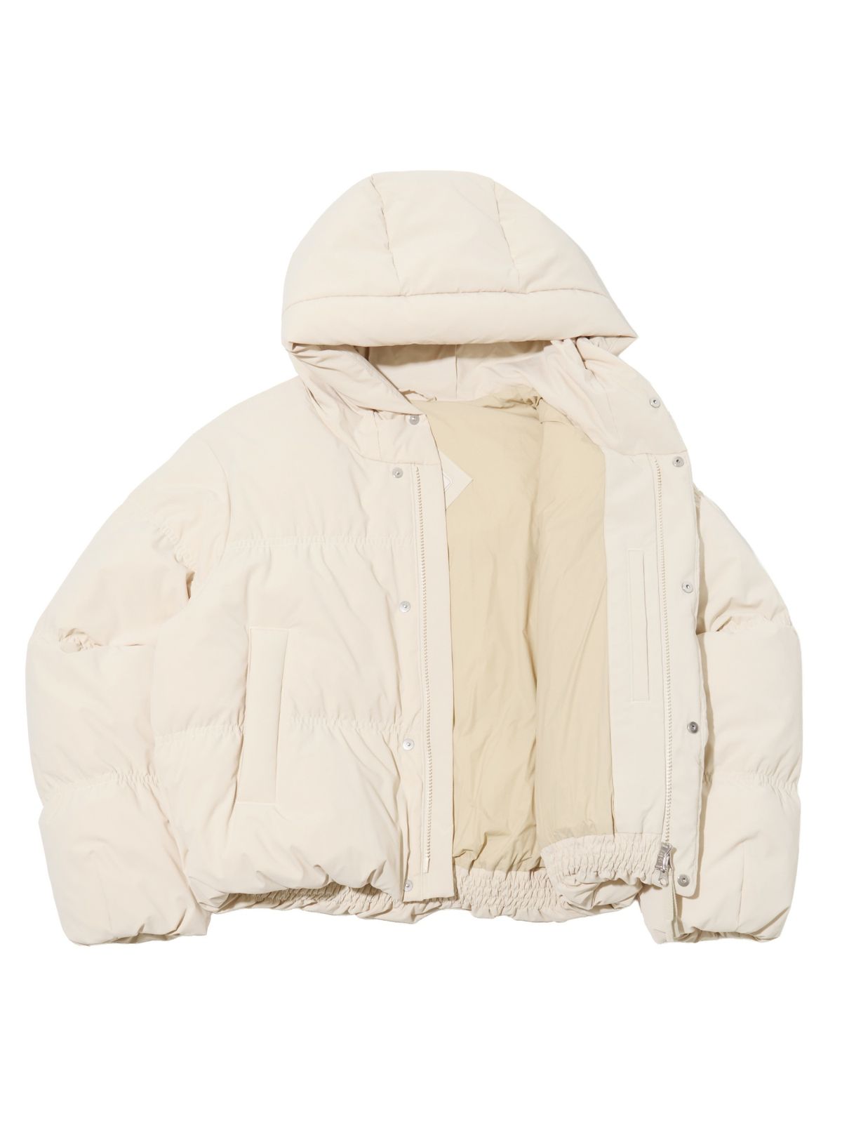 아이더(EIDER) MONGLIT (몽글릿) 여성 후디 구스 다운 자켓_BUTTER