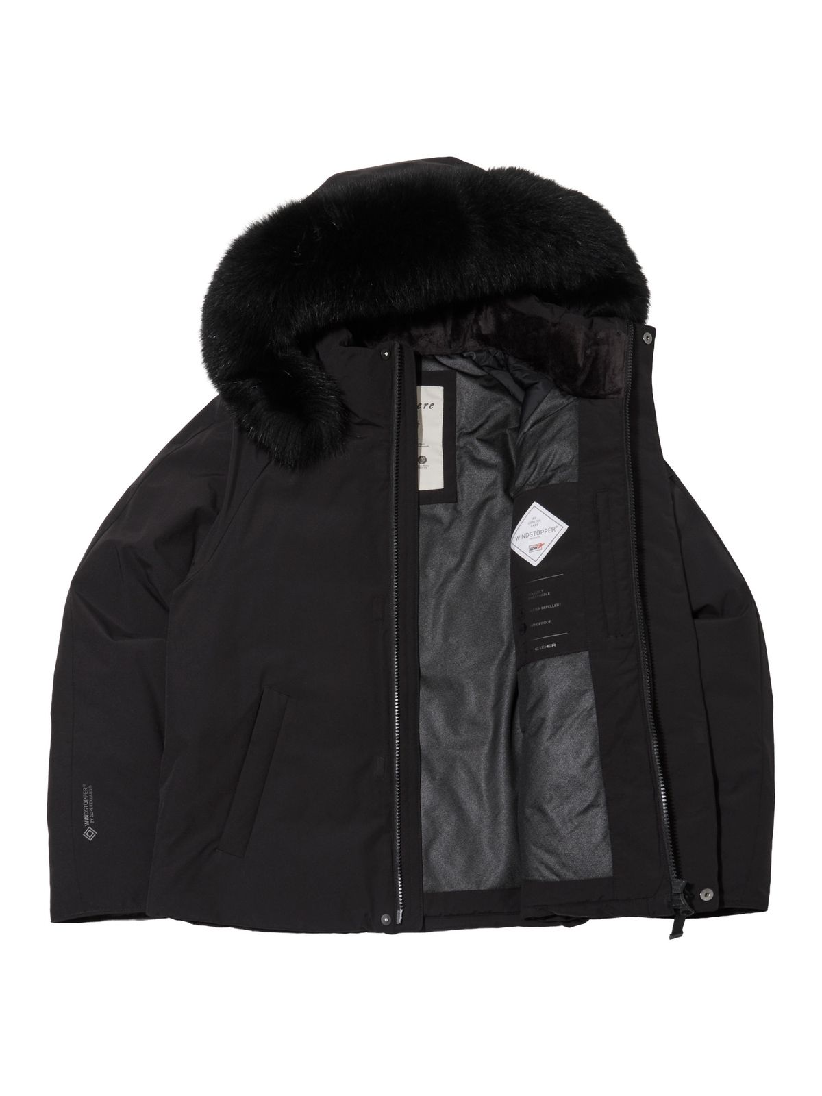 아이더(EIDER) La Reine (라헨느) 여성 캐시미어 블렌드 W/S 숏 다운 자켓_Black