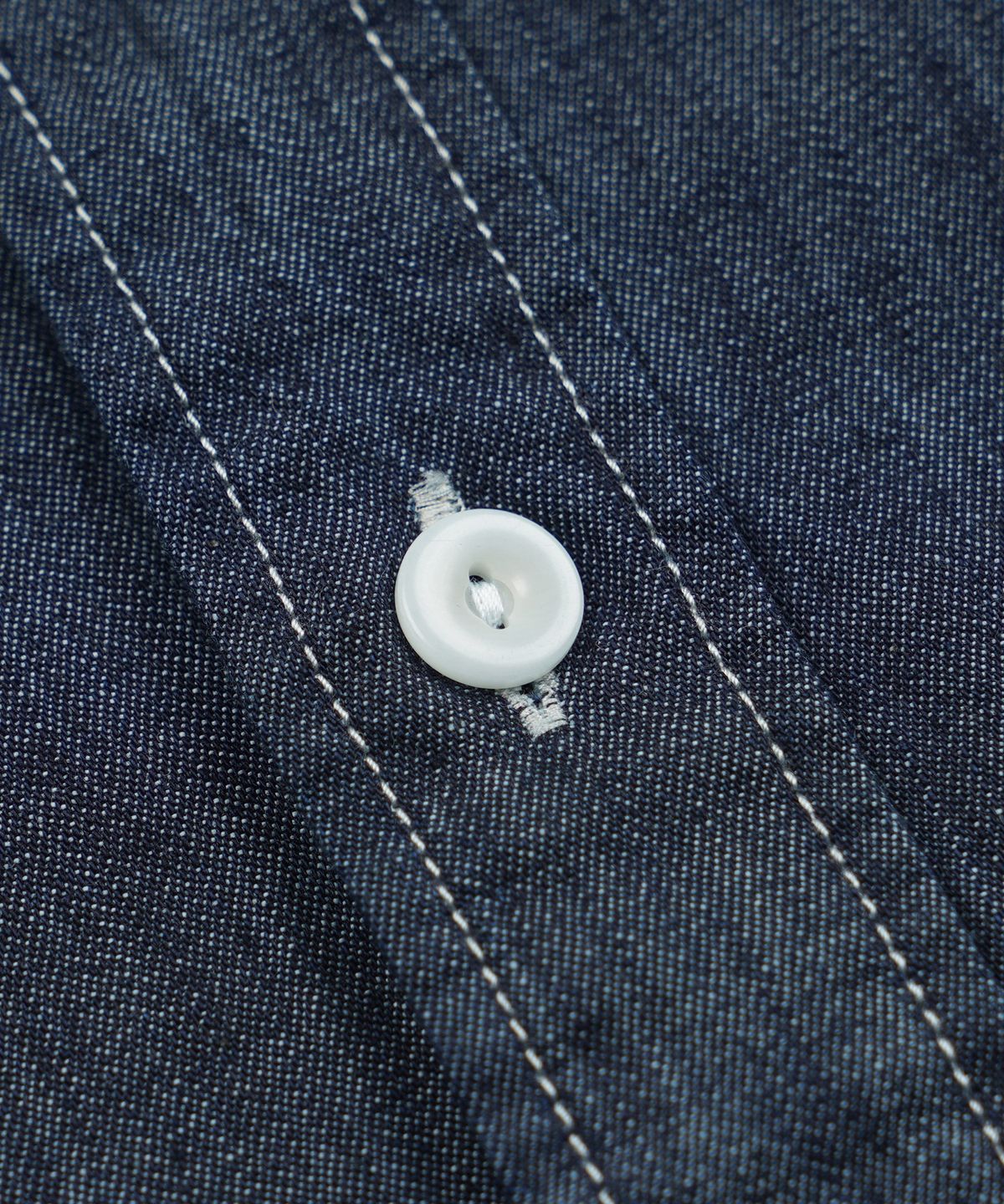 프리즘웍스(FRIZMWORKS) UTILITY FLAP POCKET DENIM WORK SHIRT _ INDIGO