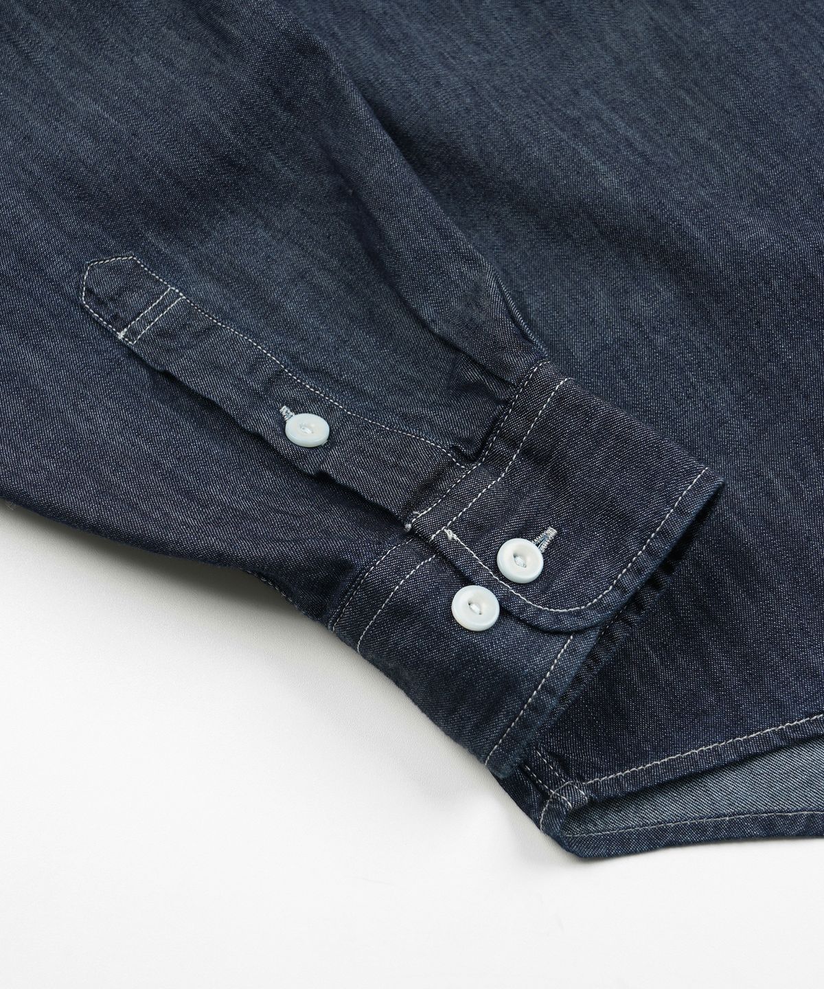 프리즘웍스(FRIZMWORKS) UTILITY FLAP POCKET DENIM WORK SHIRT _ INDIGO