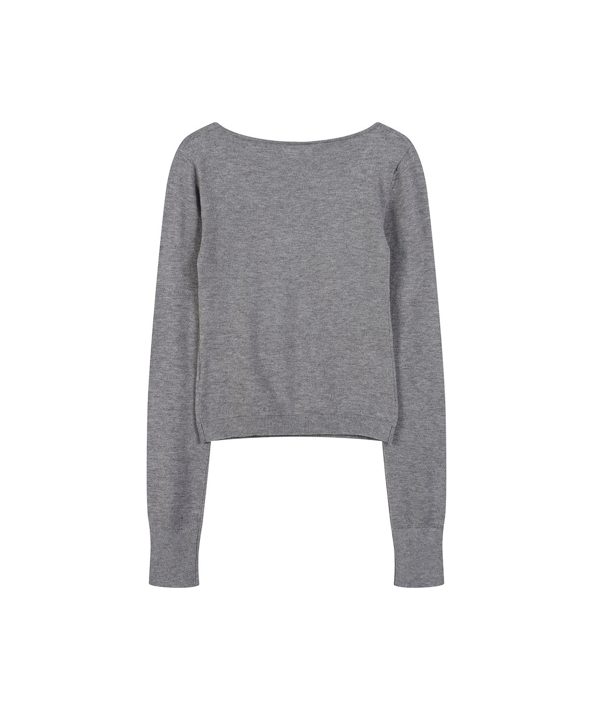라라폭스(LALAFOX) 슬림 레이스 니트 (GREY) BS4CL001